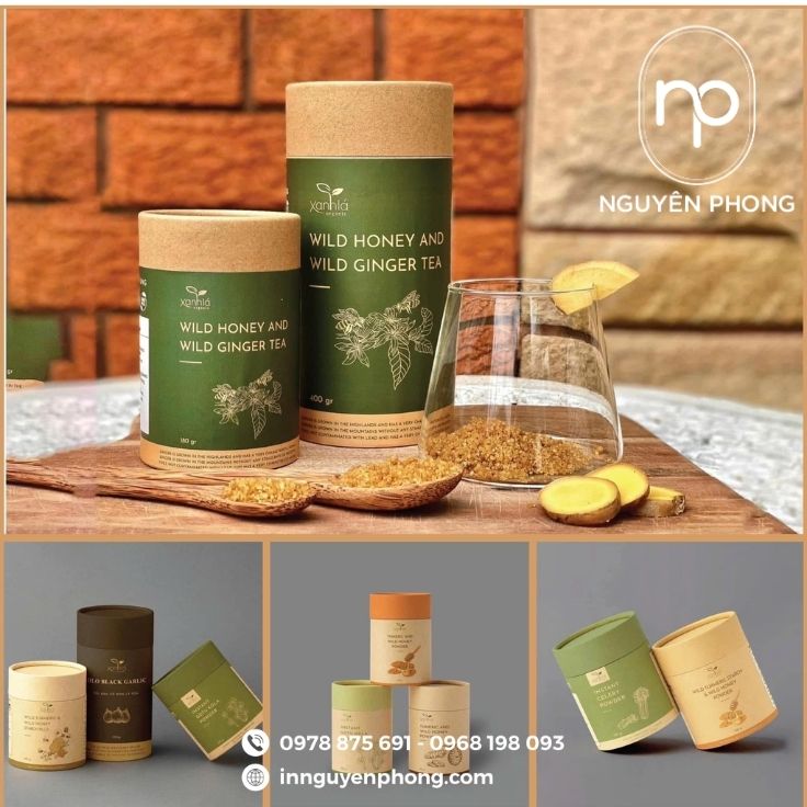 In hộp đựng trà làm quà tặng